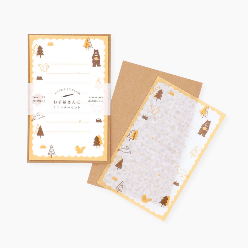 Furukawashiko Mini Letter Set - Fall Is Here