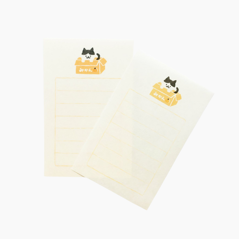 Furukawashiko Mini Letter Set - Cat In A Box