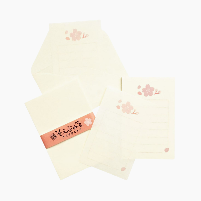 Furukawashiko Mini Letter Set - Cherry Blossom