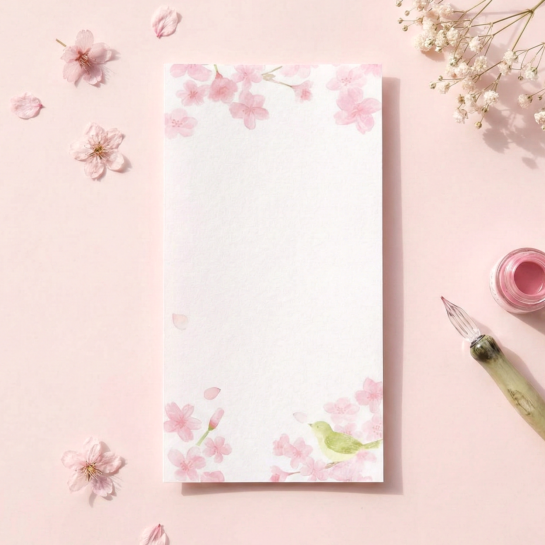 Furukawashiko Mini Letter Set - Limited Spring Edition - Sakura & Birds
