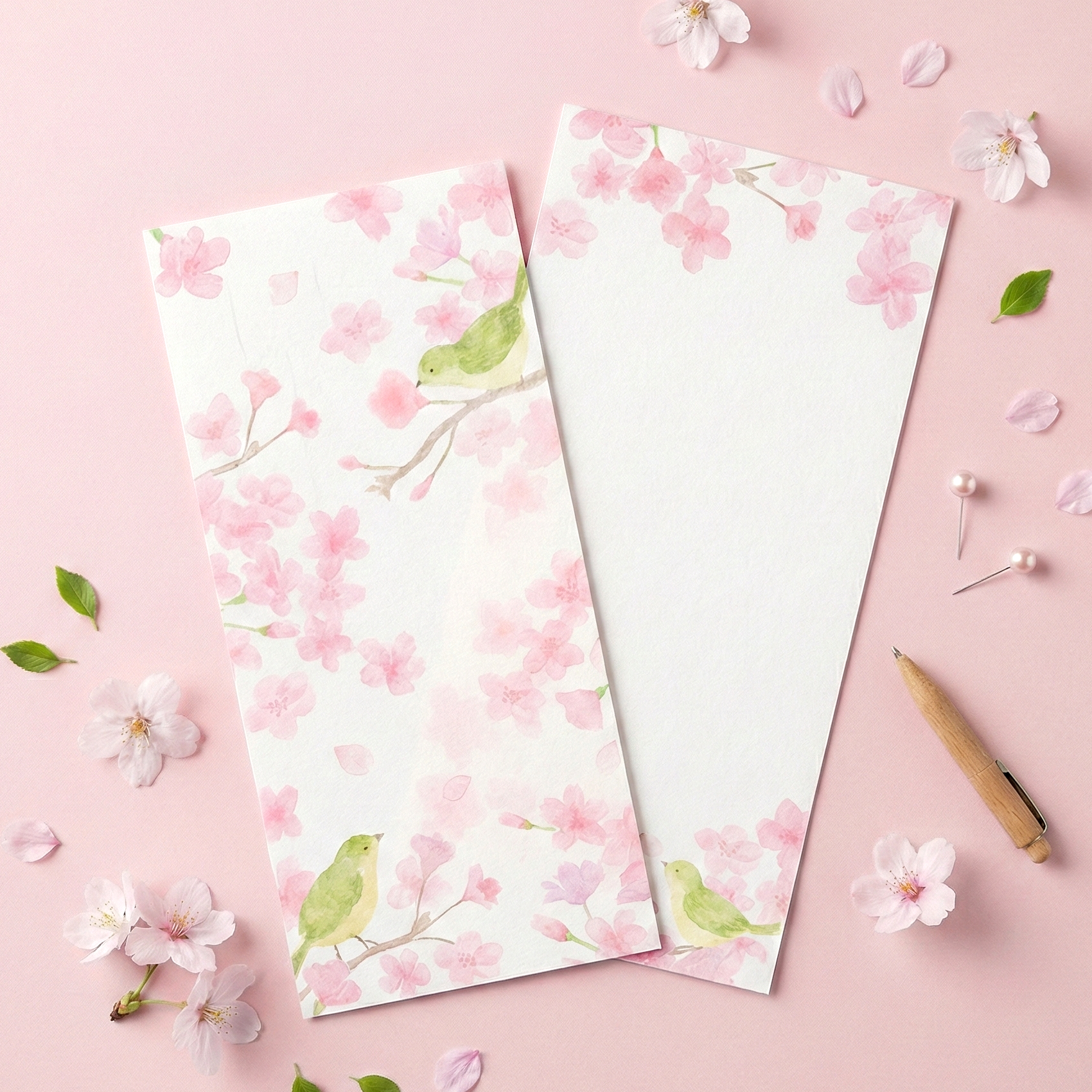 Furukawashiko Mini Letter Set - Limited Spring Edition - Sakura & Birds