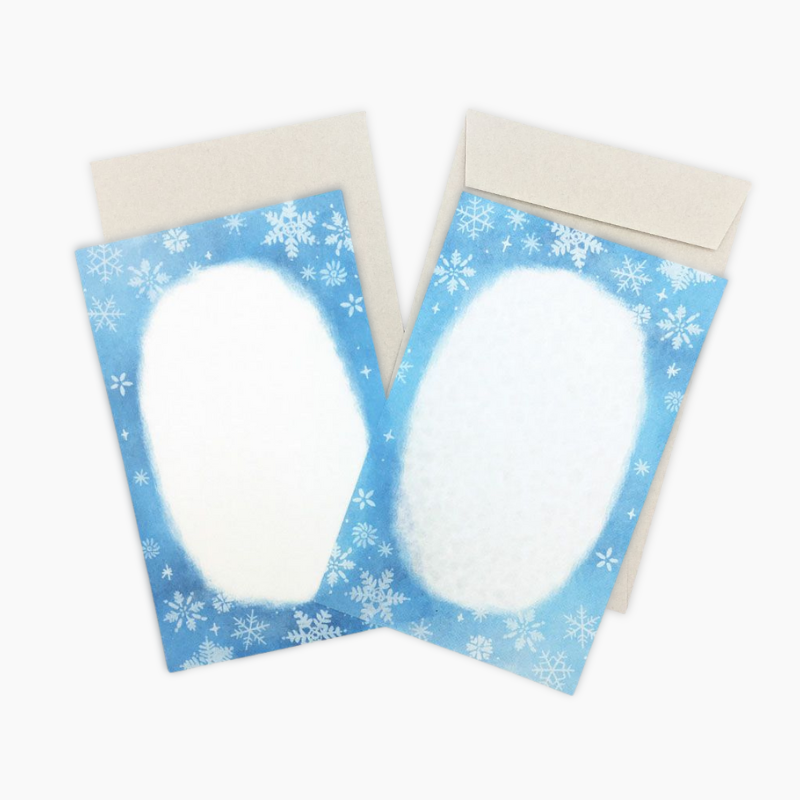 Furukawashiko Mini Letter Set - Snowflake - Limited Edition