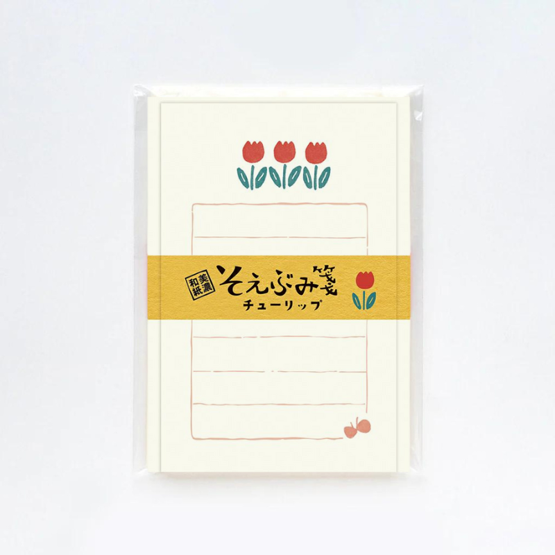 Furukawashiko Mini Letter Set - Tulip