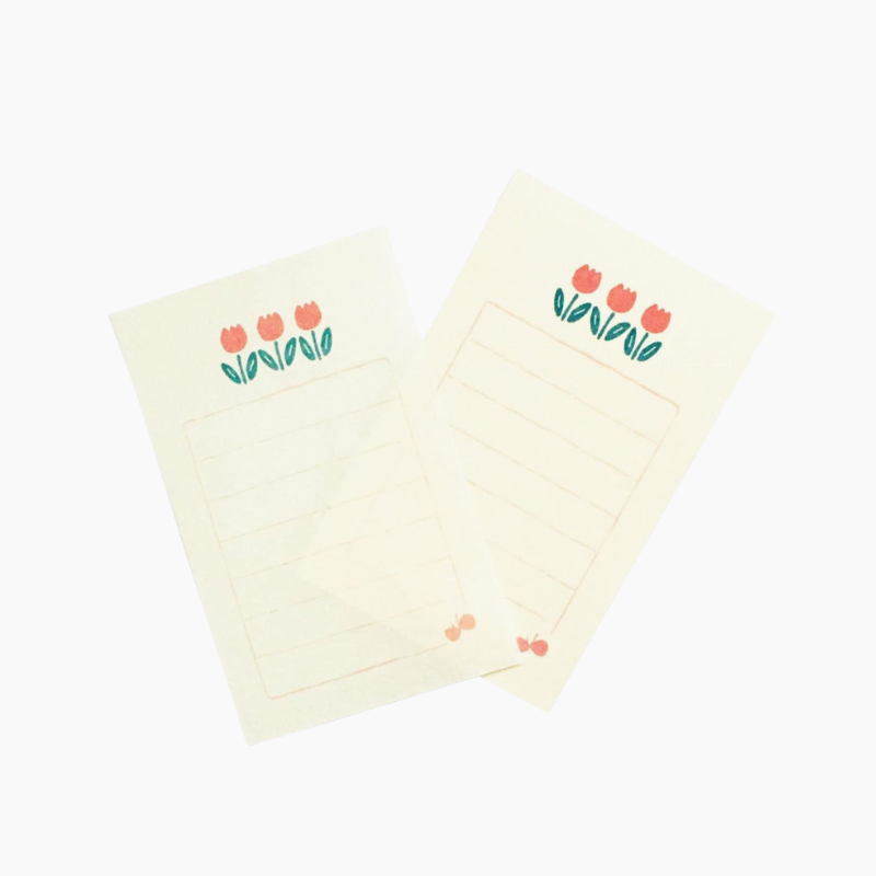Furukawashiko Mini Letter Set - Tulip