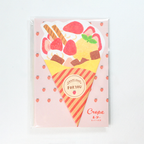 Furukawashiko Strawberry Crepe Greeting Card