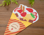 Furukawashiko Strawberry Crepe Greeting Card