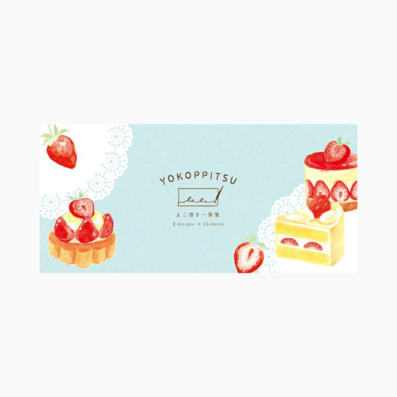 Furukawashiko Yokoppitsu Memo Pad - Desserts