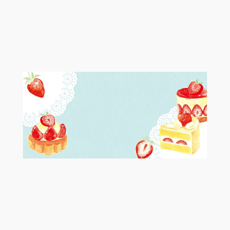 Furukawashiko Yokoppitsu Memo Pad - Desserts