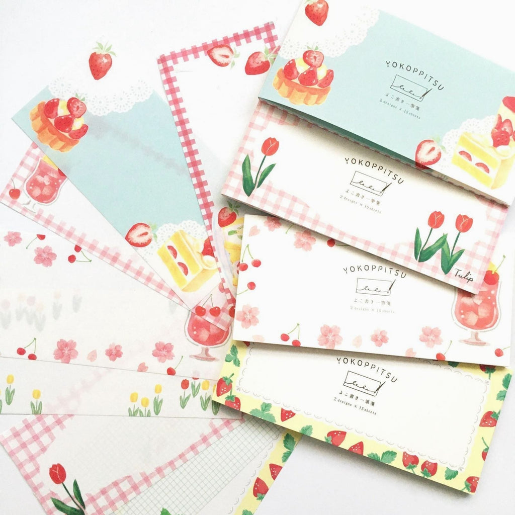 Furukawashiko Yokoppitsu Memo Pad - Desserts