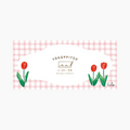 Furukawashiko Yokoppitsu Memo Pad - Tulips