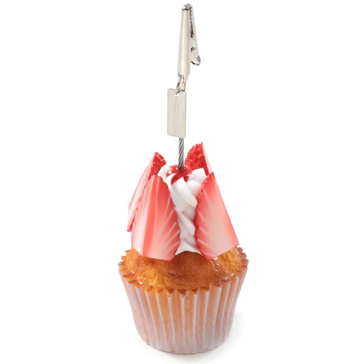 Food Sample Cupcake Clip Strawberry