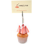 Food Sample Cupcake Clip Strawberry