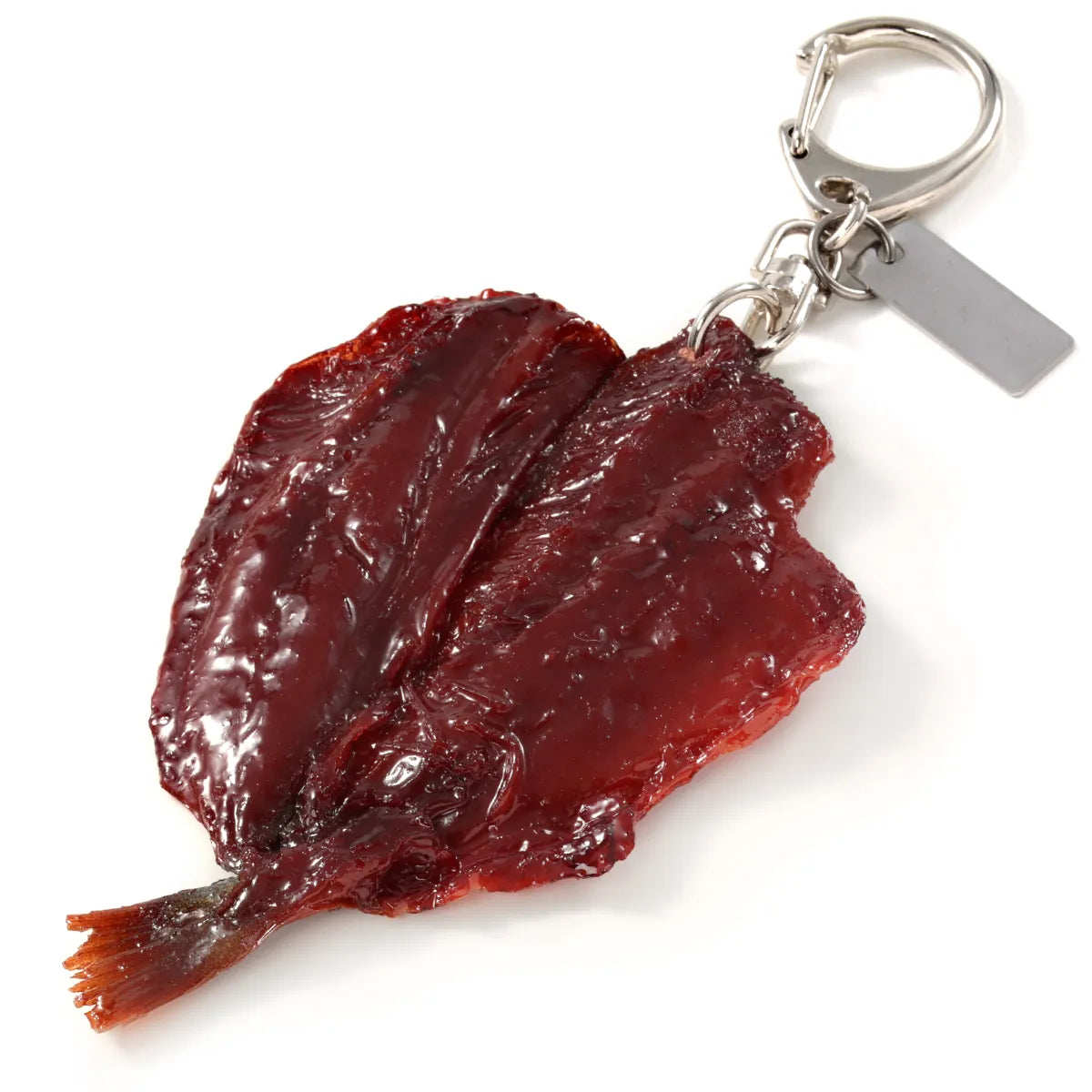 Food Sample Key Ring - Grilled Horse Mackerel