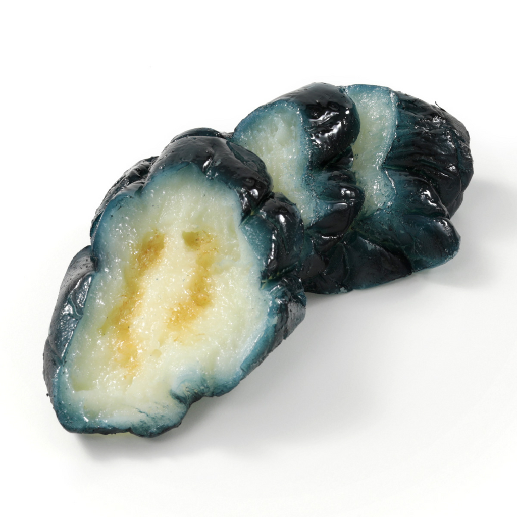 Food Sample Magnet - Cut Pickled Eggplant