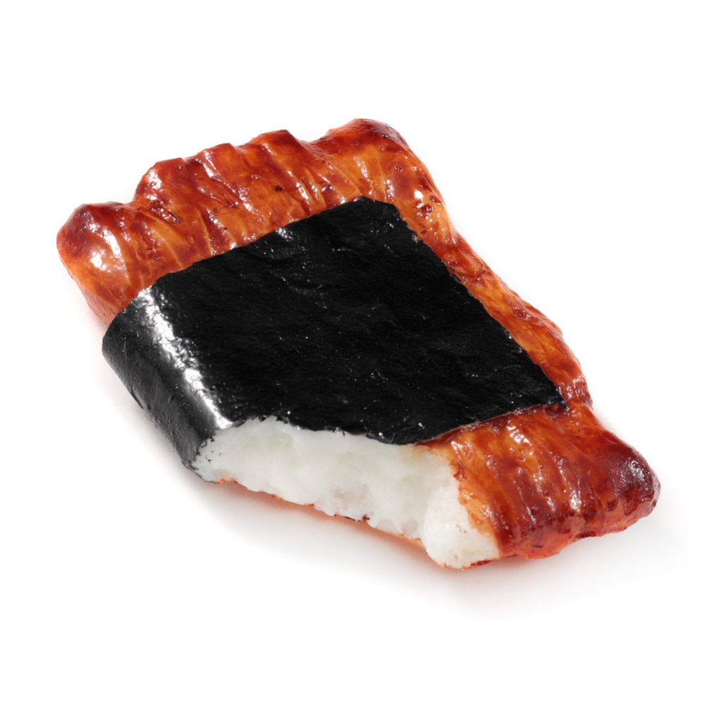 Food Sample Magnet - Nori Rice Cracker Cut