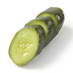 Food Sample Magnet - Pickled Cucumber Cut
