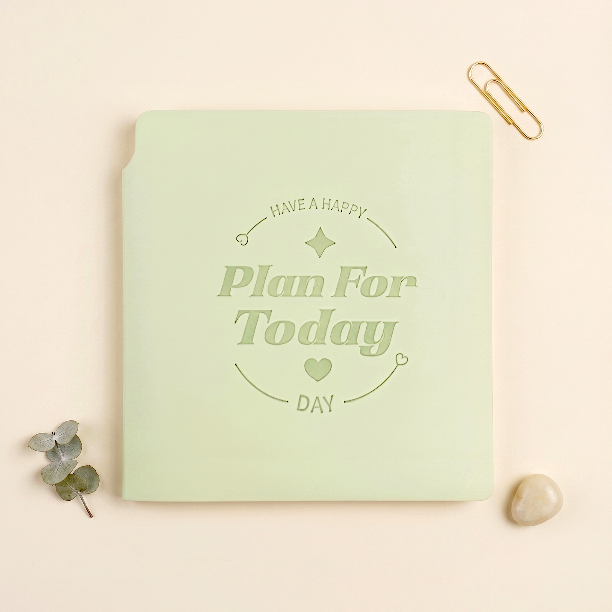 Plan For Today Square Pocket Planner + Pen