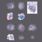Gilded Flower Glow Stickers