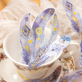 Glistening Feather Stickers