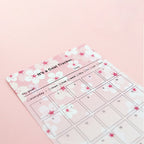 Paperian Cherry Blossom 30 Days Goal Tracker - 12 Sheets
