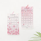 Paperian Cherry Blossom 30 Days Goal Tracker - 12 Sheets