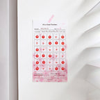 Paperian Cherry Blossom 30 Days Goal Tracker - 12 Sheets