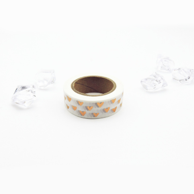 Golden Hearts Washi Tape