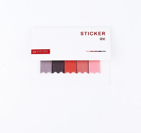 Gradient Color Index Sticky Notes