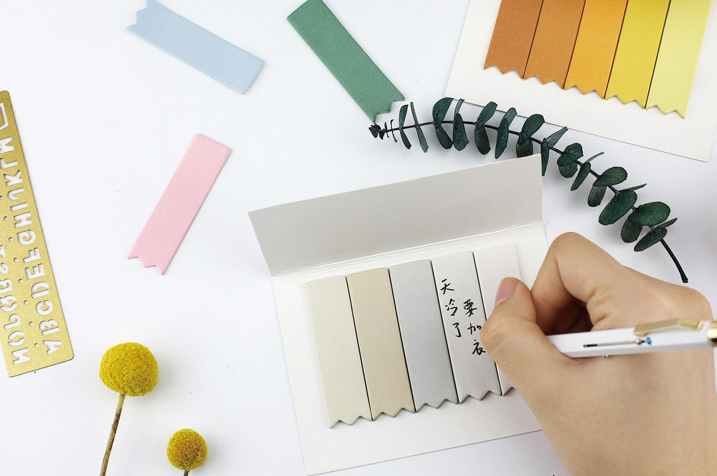 Gradient Color Index Sticky Notes