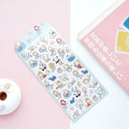 Nekoni Animals Love Food Stickers