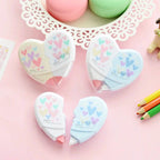 Heart Shaped Correction Tape - Set of 2