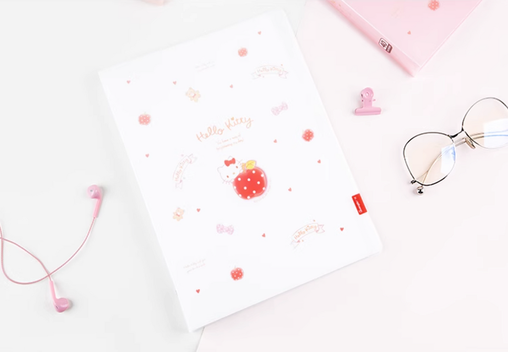 Hello Kitty Clear Book - A4 - 40 Pockets