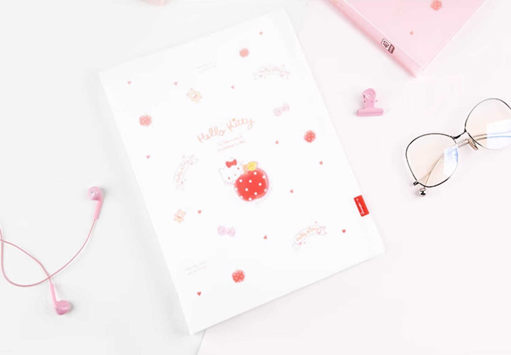 Hello Kitty Clear Book - A4 - 40 Pockets