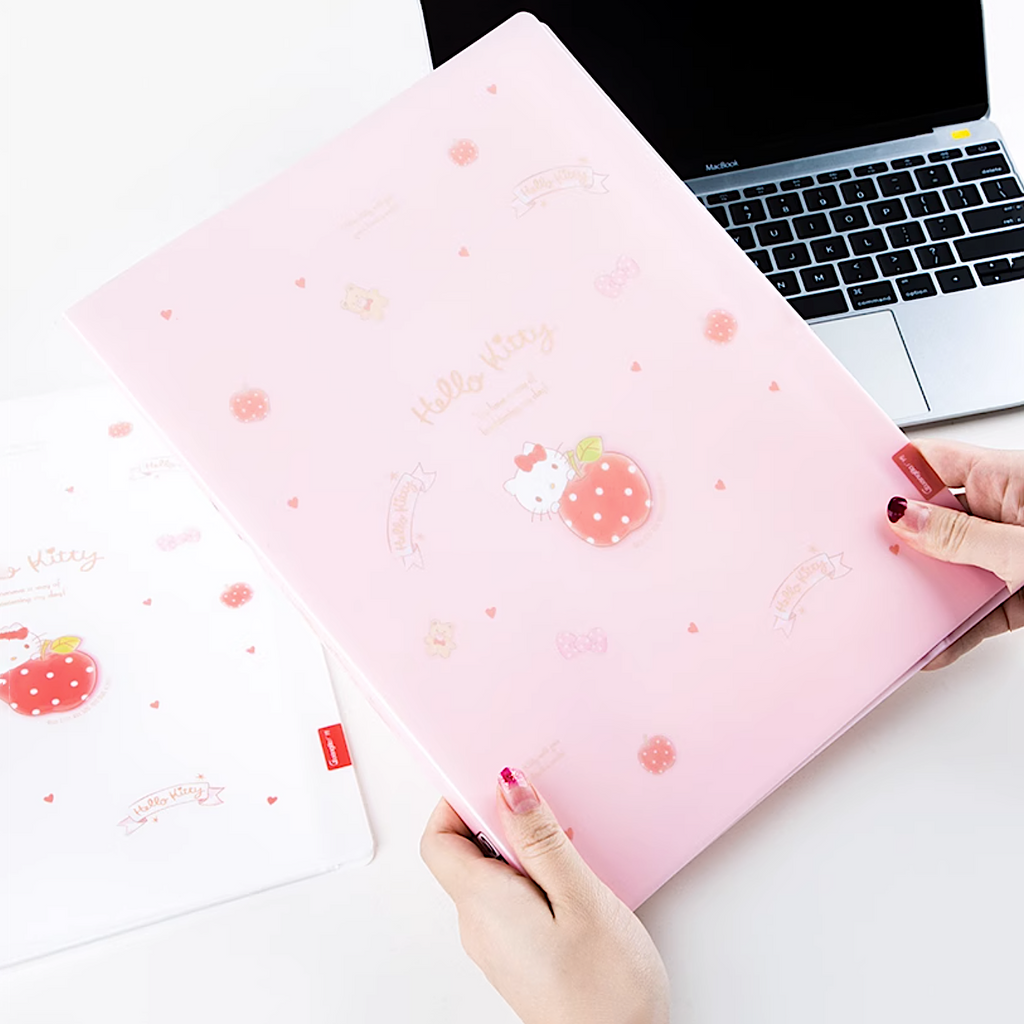 Hello Kitty Clear Book - A4 - 40 Pockets