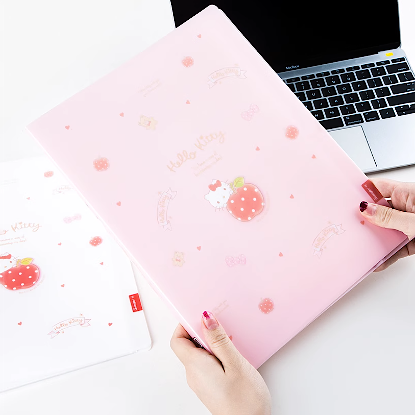 Hello Kitty Clear Book - A4 - 40 Pockets