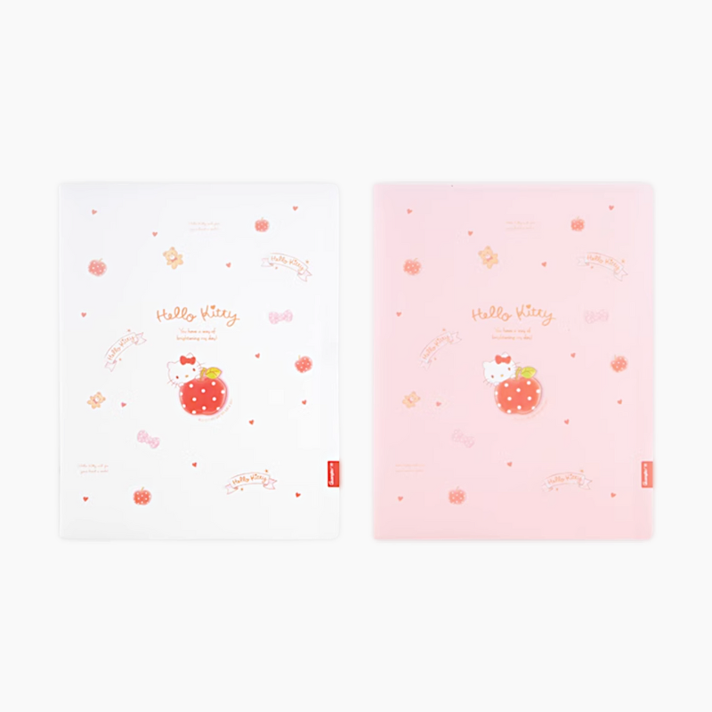 Hello Kitty Clear Book - A4 - 40 Pockets