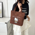 Hello Kitty Daily Corduroy Tote Bag