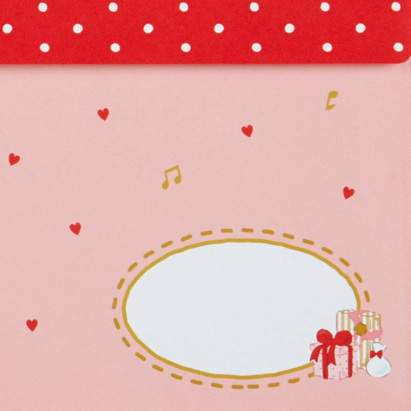 Hello Kitty Greeting Card With Envelope & Stickers