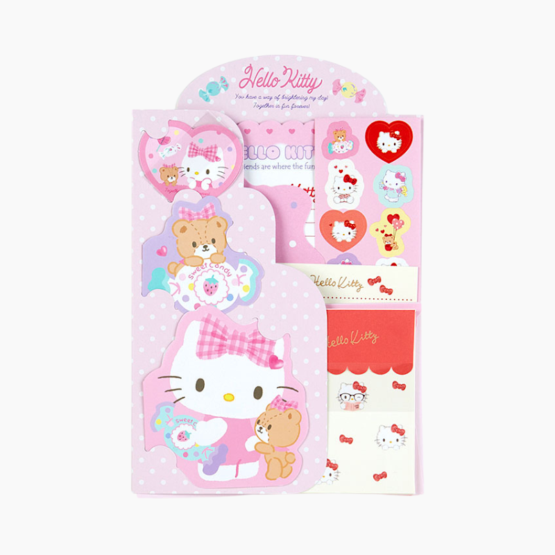Hello Kitty Letter Set with Envelopes & Stickers