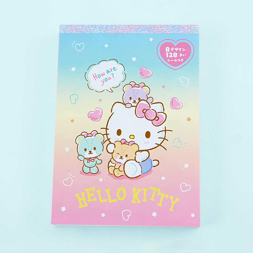 Hello Kitty Memo Pad 2 - 8 Sheet Designs