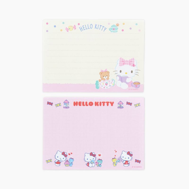 Hello Kitty Memo Pad 2 - 8 Sheet Designs
