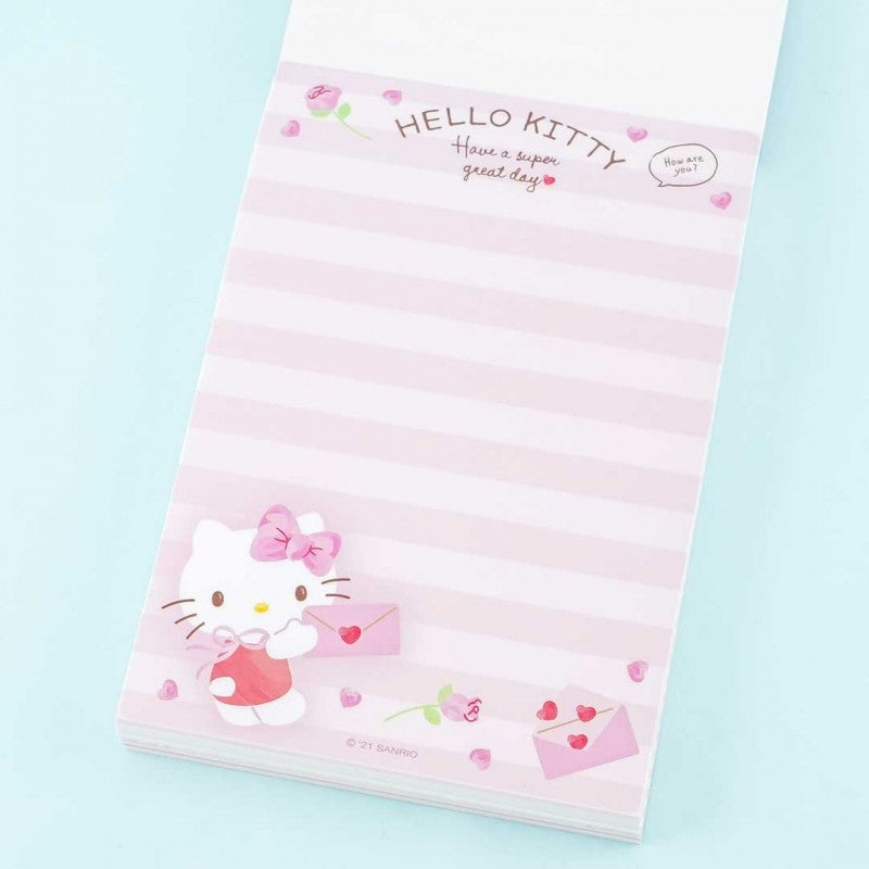 Hello Kitty Memo Pad - 8 Sheet Designs - Limited Edition