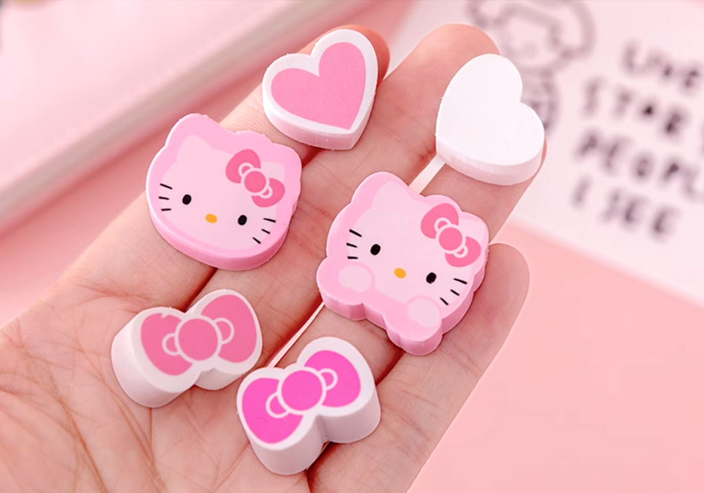 Hello Kitty Mini Eraser Set - Limited Edition
