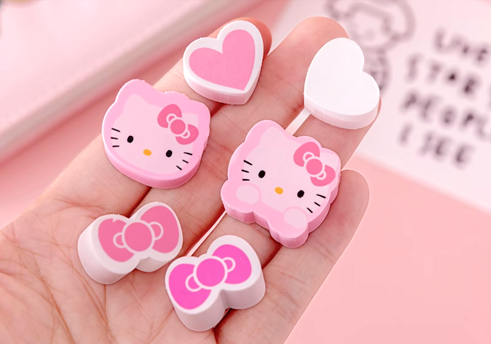 Hello Kitty Mini Eraser Set - Limited Edition
