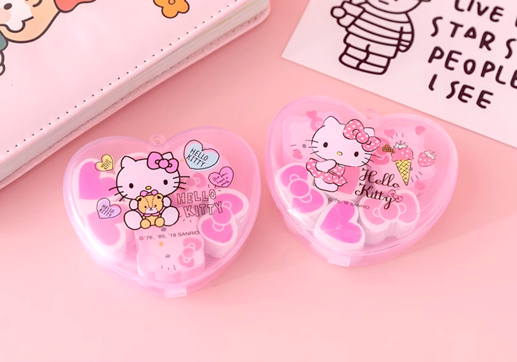 Hello Kitty Mini Eraser Set - Limited Edition