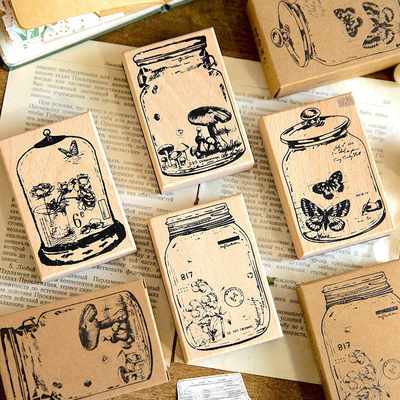 Herbarium Series Wooden Stamps