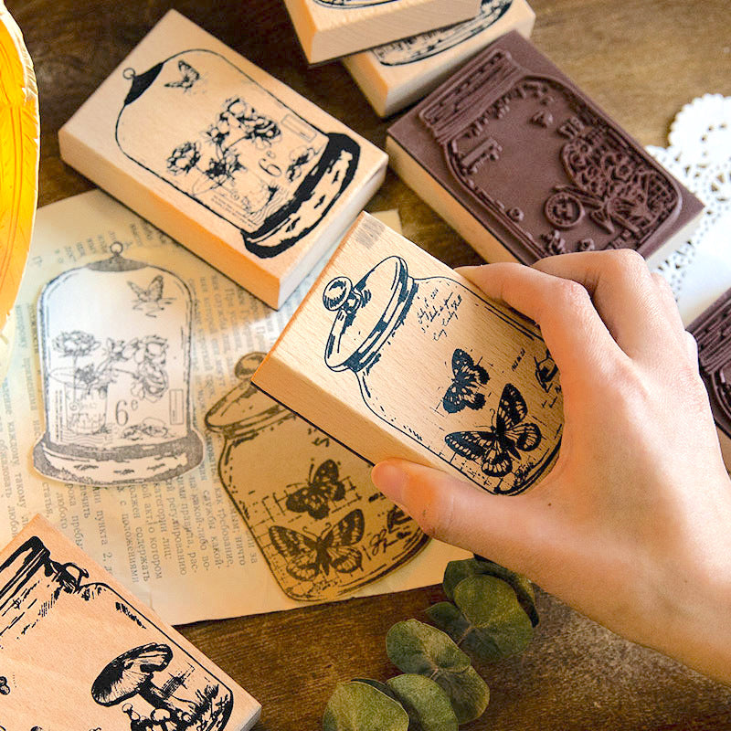Herbarium Series Wooden Stamps