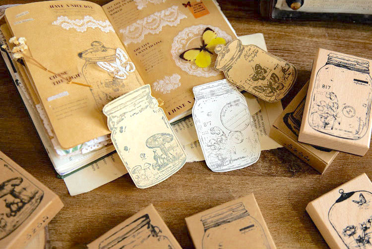 Herbarium Series Wooden Stamps