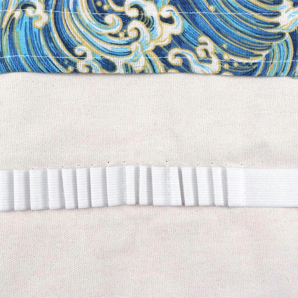 Hokusai Blue Wave Roll-Up Pencil Case