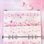 Holo Hearts Clear Masking Tapes